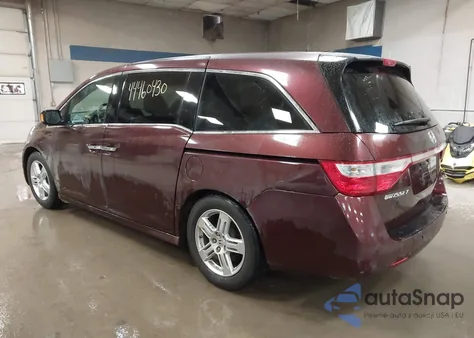2012 Honda Odyssey Touring/Touring Elite z USA, uszkodzony, nr VIN 5FNRL5H90CB100071
